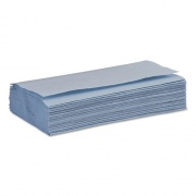 Boardwalk Windshield Paper Towels, 9.13 x 10.25, Blue, 250/Pack, 9 Packs/Carton (6191)