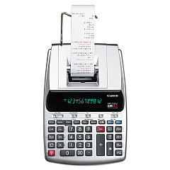 Canon MP25DV 12-Digit Ribbon Printing Calculator, Black/Red Print, 4.3 Lines/Sec (CNM2202C001)