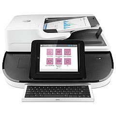 HP Digital Sender Flow 8500 fn2 Document Capture Workstation, 600 dpi Optical Resolution, 150-Sheet Duplex Auto Document Feeder (HEWL2762A)