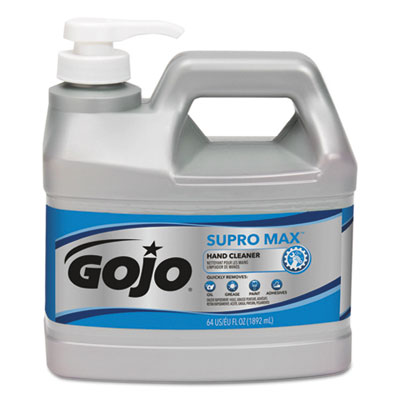 GOJO SUPRO MAX Hand Cleaner Refill, Floral Scent, 0.5 gal, 4/Carton (GOJ097204CT)