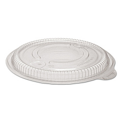 Anchor Packaging MicroRaves Incredi-Bowl Lid, For 18, 24, 32, 48 oz Incredi-Bowls, 8.5" Diameter x 0.63"h, Clear, Plastic, 150/Carton (ANZ4338505)