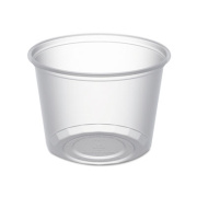 Anchor Packaging MicroLite Deli Tub, 16 oz, 4.56" Diameter x 3.38"h, Clear, 500/Carton (D16CXL)