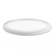 Anchor Packaging MicroLite Deli Tub Lid, Over-Cap Fit, Fits 8-32 oz Containers, 4.56" Diameter x 0.26"h, Clear, Plastic, 500/Carton (IL409C)
