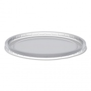 Anchor Packaging MicroLite Deli Tub Lid, Inside-Cap Fit, Fits 8-32 oz Containers, 4.56" Diameter x 0.26"h, Clear, 500/Carton (L409C)