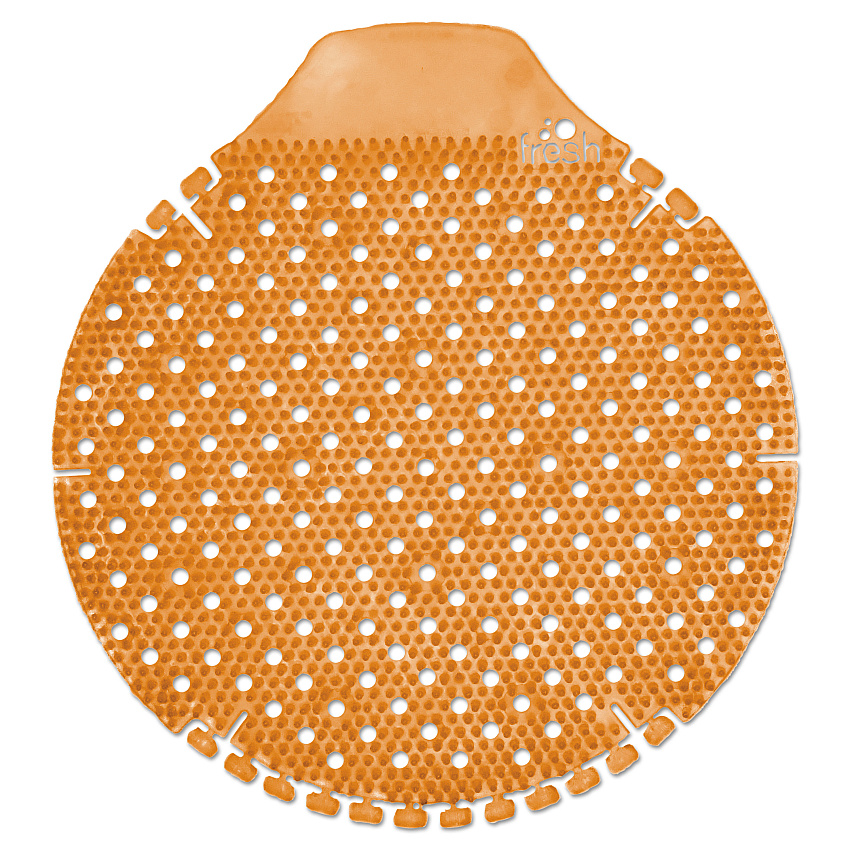 Fresh Products Tidal Wave, Urinal Screens, Mango Scent, 0.42 oz, Orange, 6/Box (FRSTWDSMG)