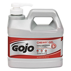 GOJO Cherry Gel Pumice Hand Cleaner, Cherry Scent, 0.5 gal, 4/Carton (GOJ235604CT)