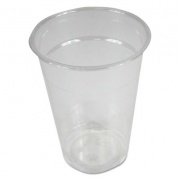 Boardwalk Clear Plastic Cold Cups, 9 oz, PET, 20 Cups/Sleeve, 50 Sleeves/Carton (PET9)
