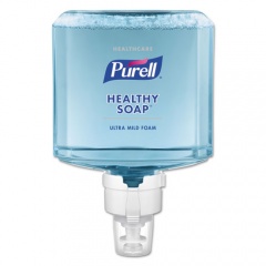 PURELL Healthcare HEALTHY SOAP Ultra Mild Foam Refill For ES8 Dispensers, Clean, 1,200 mL, 2/Carton (777502)