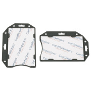 AbilityOne 8455016660470 SKILCRAFT Smart Card Holder, Black, 2 1/2" x 3 4/5", 1 Dozen
