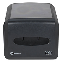 Dixie Countertop Napkin Dispenser, 13.25 x 8.56 x 7.18, Black (GPC54510A)