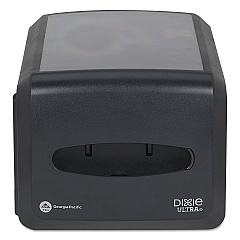 Dixie Countertop Napkin Dispenser, 13.25 x 8.56 x 7.18, Black (GPC54510A)