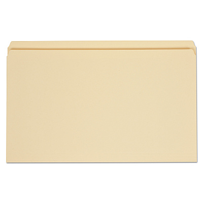 Universal Top Tab File Folders, Straight Tabs, Legal Size, 0.75" Expansion, Manila, 100/Box (UNV15110)
