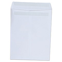 Universal Self-Stick Open End Catalog Envelope, #10 1/2, Square Flap, Self-Adhesive Closure, 9 x 12, White, 100/Box (UNV42101)