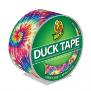 Duck Colored Duct Tape, 3" Core, 1.88" x 10 yds, Multicolor Love Tie Dye (283268)