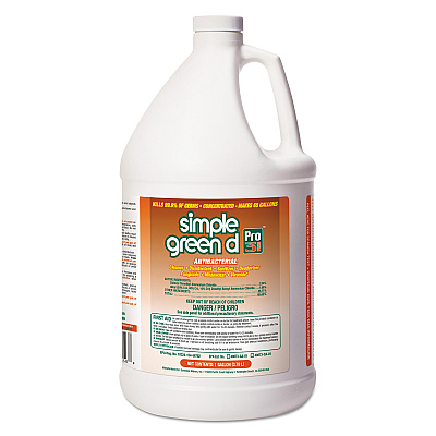 Simple Green d Pro 3 Plus Antibacterial Concentrate, Herbal, 1 gal Bottle, 6/Carton (SMP01001)