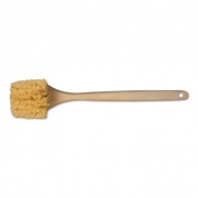 Boardwalk Utility Brush, Cream Tampico Bristles, 5.5" Brush, 14.5" Tan Plastic Handle (4220)