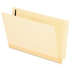 Pendaflex Manila Laminated End Tab Fastener Folders, 11-pt Manila, 0.75" Expansion, 1 Fastener, Legal Size, Manila Exterior, 50/Box (PFX13210)