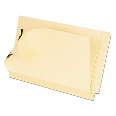 Pendaflex Manila Laminated End Tab Fastener Folders, 11-pt Manila, 0.75" Expansion, 2 Fasteners, Legal Size, Manila Exterior, 50/Box (PFX13220)