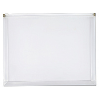 Pendaflex Poly Zip Envelope, Zipper Closure, 10 x 13, Clear, 5/Pack (PFX84190)