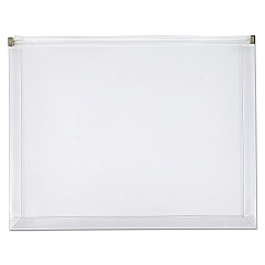 Pendaflex Poly Zip Envelope, Zipper Closure, 10 x 13, Clear, 5/Pack (PFX84190)