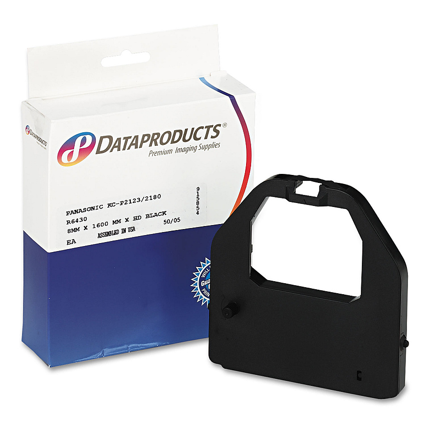 Dataproducts R6430 Compatible Ribbon with Re-Inker, Black