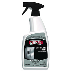 WEIMAN Stainless Steel Cleaner and Polish, Floral Scent, 22 oz Trigger Spray Bottle (WMN108EA)
