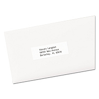 Avery Copier Mailing Labels, Copiers, 1 x 2.81, White, 33/Sheet, 500 Sheets/Box (AVE5334)