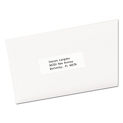 Avery Copier Mailing Labels, Copiers, 1 x 2.81, White, 33/Sheet, 500 Sheets/Box (AVE5334)