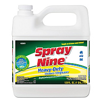 Spray Nine Heavy Duty Cleaner/Degreaser/Disinfectant, Citrus Scent, 1 gal Bottle (ITW268014)