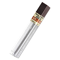 Pentel Super Hi-Polymer Lead Refills, 0.3 mm, HB, Black, 12/Tube (PEN300HB)