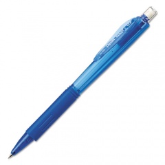 Pentel Wow! Pencils, 0.5 mm, HB (#2.5), Black Lead, Blue Barrel, Dozen (AL405C)