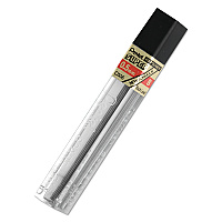 Pentel Super Hi-Polymer Lead Refills, 0.5 mm, B, Black, 12/Tube (PENC505B)