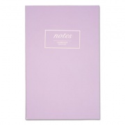 Cambridge WORKSTYLE NOTEBOOK, 1 SUBJECT, WIDE/LEGAL RULE, LAVENDER COVER, 8.5 X 5.5, 80 SHEETS (59441)