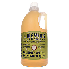 Mrs. Meyer's Liquid Laundry Detergent, Lemon Verbena Scent, 64 oz Bottle, 6/Carton (SJN370736)
