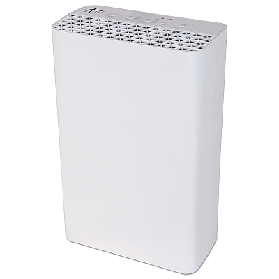 Alera 3-Speed HEPA Air Purifier, 215 sq ft Room Capacity, White (ALEAP101W)