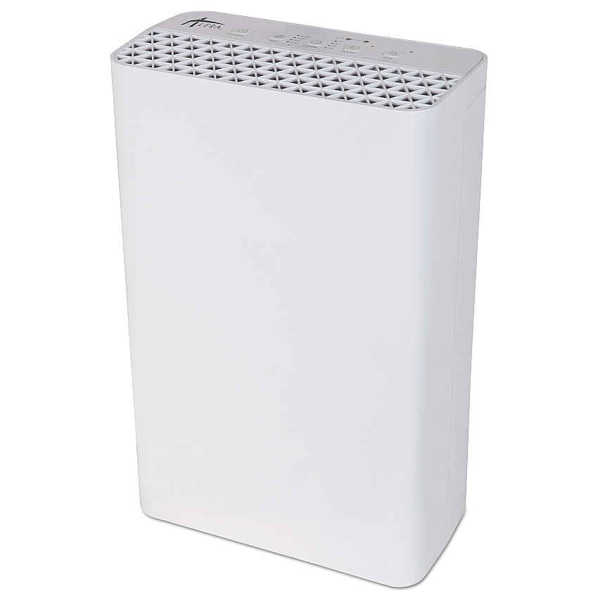 Alera 3-Speed HEPA Air Purifier, 215 sq ft Room Capacity, White (ALEAP101W)