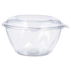 Dart Tamper-Resistant, Tamper-Evident Bowls with Dome Lid, 32 oz, 7" Diameter x 3.4"h, Clear, Plastic, 150/Carton (CTR32BD)