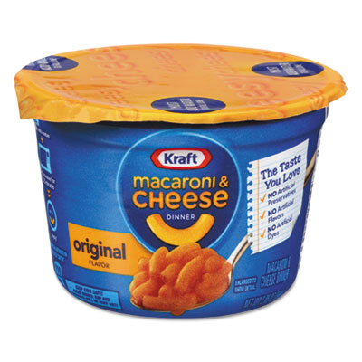 Kraft Easy Mac Macaroni and Cheese, Micro Cups, 2.05 oz, 10/Carton (EZM01641)