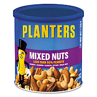 Planters Mixed Nuts, 15 oz Can (PTN01670)