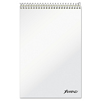 Ampad Steno Pads, Gregg Rule, Green Cover, 80 Green-Tint 6 x 9 Sheets, 6/Pack (TOP25278)