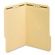 Pendaflex Top Tab Fastener Folder, 0.75" Expansion, 2 Fasteners, Legal Size, Manila Exterior, 50/Box (PFX1953718)