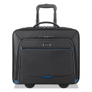 Solo Active Rolling Overnighter Case, Fits Devices Up to 16", Polyester, 7.75 x 14.5 x 14.5, Black (TCC902420)