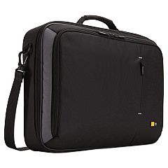 Case Logic Track Clamshell Case, Fits Devices Up to 18", Dobby Nylon, 19.3 x 3.9 x 14.2, Black (CLG3200926)