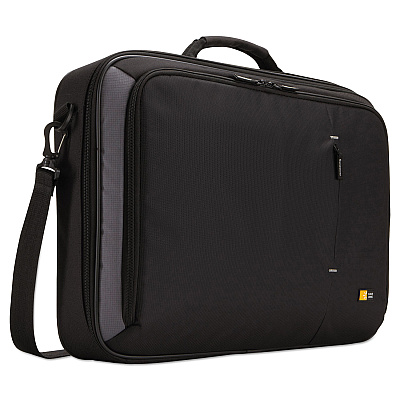 Case Logic Track Clamshell Case, Fits Devices Up to 18", Dobby Nylon, 19.3 x 3.9 x 14.2, Black (CLG3200926)