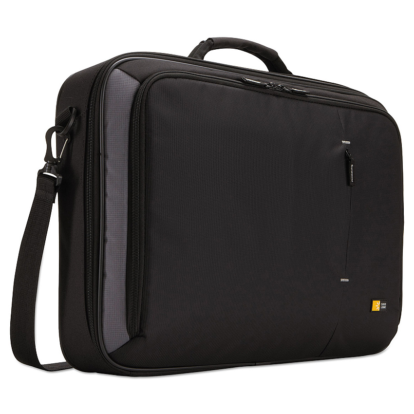 Case Logic Track Clamshell Case, Fits Devices Up to 18", Dobby Nylon, 19.3 x 3.9 x 14.2, Black (CLG3200926)