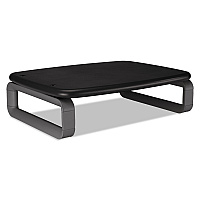 Kensington Monitor Stand with SmartFit, For 24" Monitors, 15.5" x 12" x 3" to 6", Black/Gray, Supports 80 lbs (KMW60089)