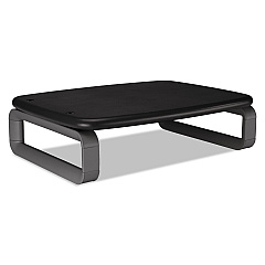Kensington Monitor Stand with SmartFit, For 24" Monitors, 15.5" x 12" x 3" to 6", Black/Gray, Supports 80 lbs (KMW60089)