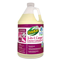OdoBan Earth Choice 3-N-1 Carpet Cleaner, 128 Oz Bottle, Unscented, 4/ct (ODO9602B62G4)