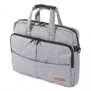 Swiss Mobility Sterling Slim Briefcase, Fits Devices Up to 15.6", Polyester, 3 x 3 x 11.75, Gray (EXB1068SMGRY)