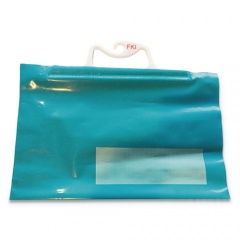 FireKing Prescription Organizing Bags for Medical Cabinet, 11.5" x 7.5", Blue, 50/Pack (517840)